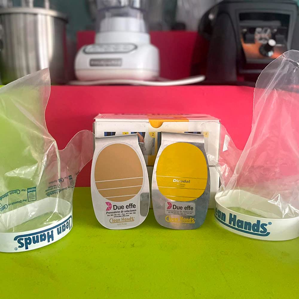 Clean Hands - Guante manipulación de alimentos con base de acero inoxidable