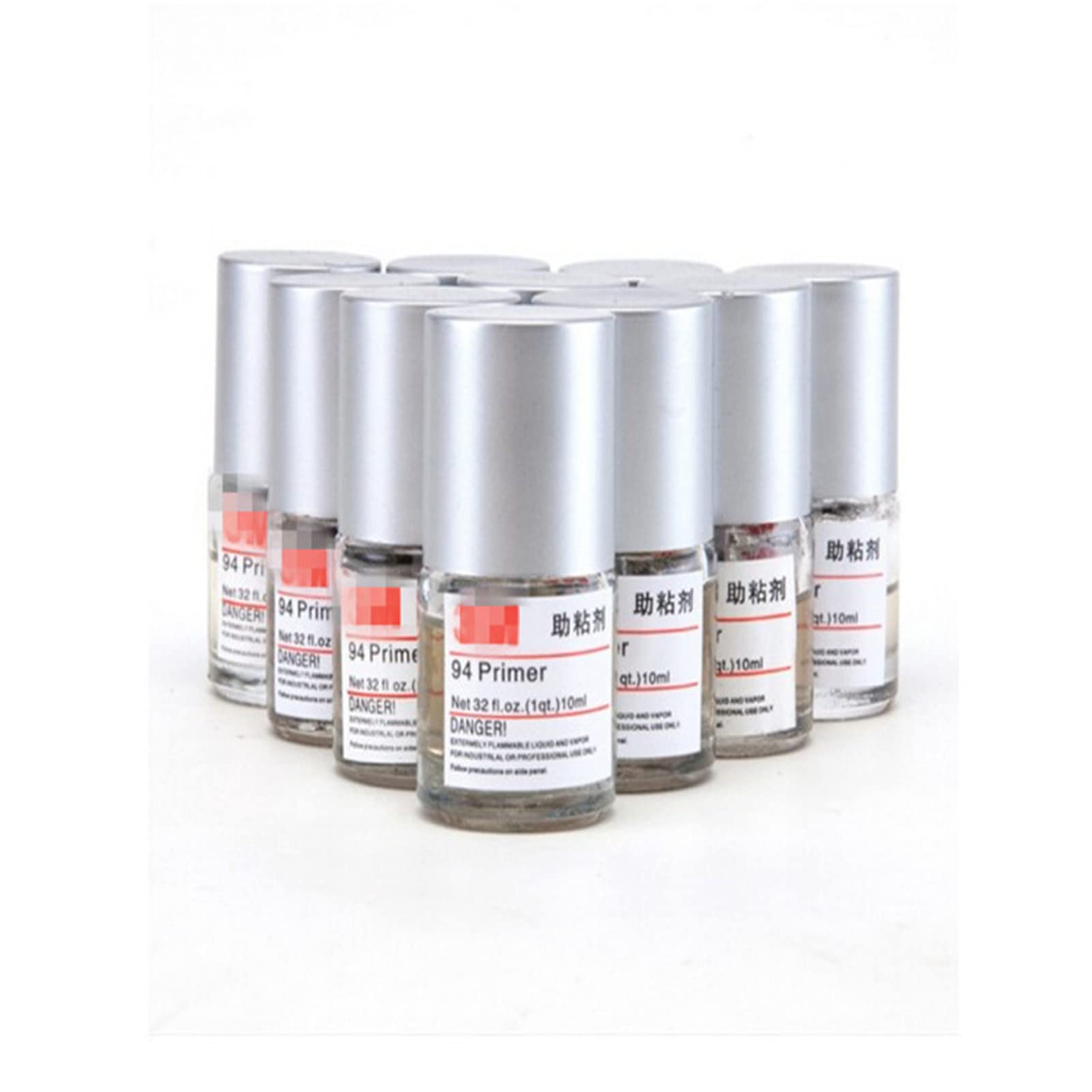 Sorandy Promotore di Adesione Adesivo, Primer per Rivestimento Auto da 10 Ml, Primer Resistente Al Calore Ad Elevata di Adesione per Vetro Plastica Gomma Metallo Ceramica