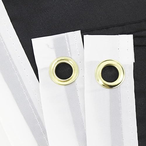 Miniatura 5 de ANJOR Bandera de Satanás Templario de la Iglesia Baphomet de 3x5 pies