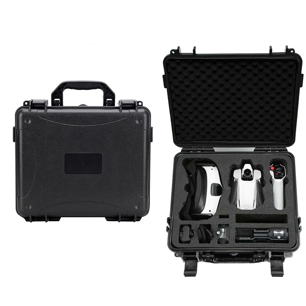 Harte Tragetasche für Antigravity A1, wasserdichte Aufbewahrungsbox, tragbare Organizer-Tasche für Antigravity A1 Drohne, Flugbrille, Fernbedienung, Akku-Ladegerät, Kabelzubehör, Ohne Gurt, Harte