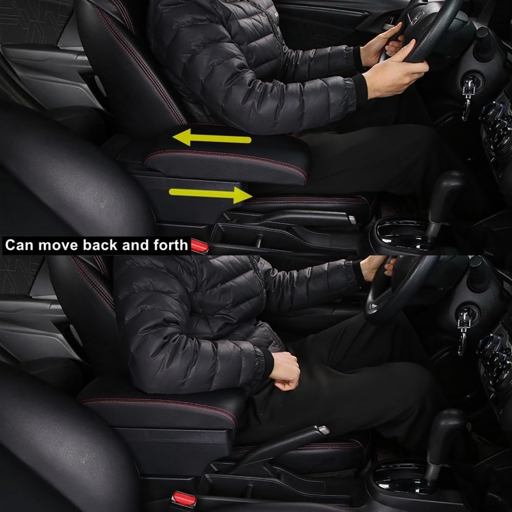 大得価，定番人気 ニッサン NV200 バネット アームレスト 後付け コンソール ボックス 純正ホルダー対応 センター 車のアームレスト収納ボックス 日産 NV200 エヴァリア 2016-2019 用 車用アームレストボックス 内装収納 センターコン