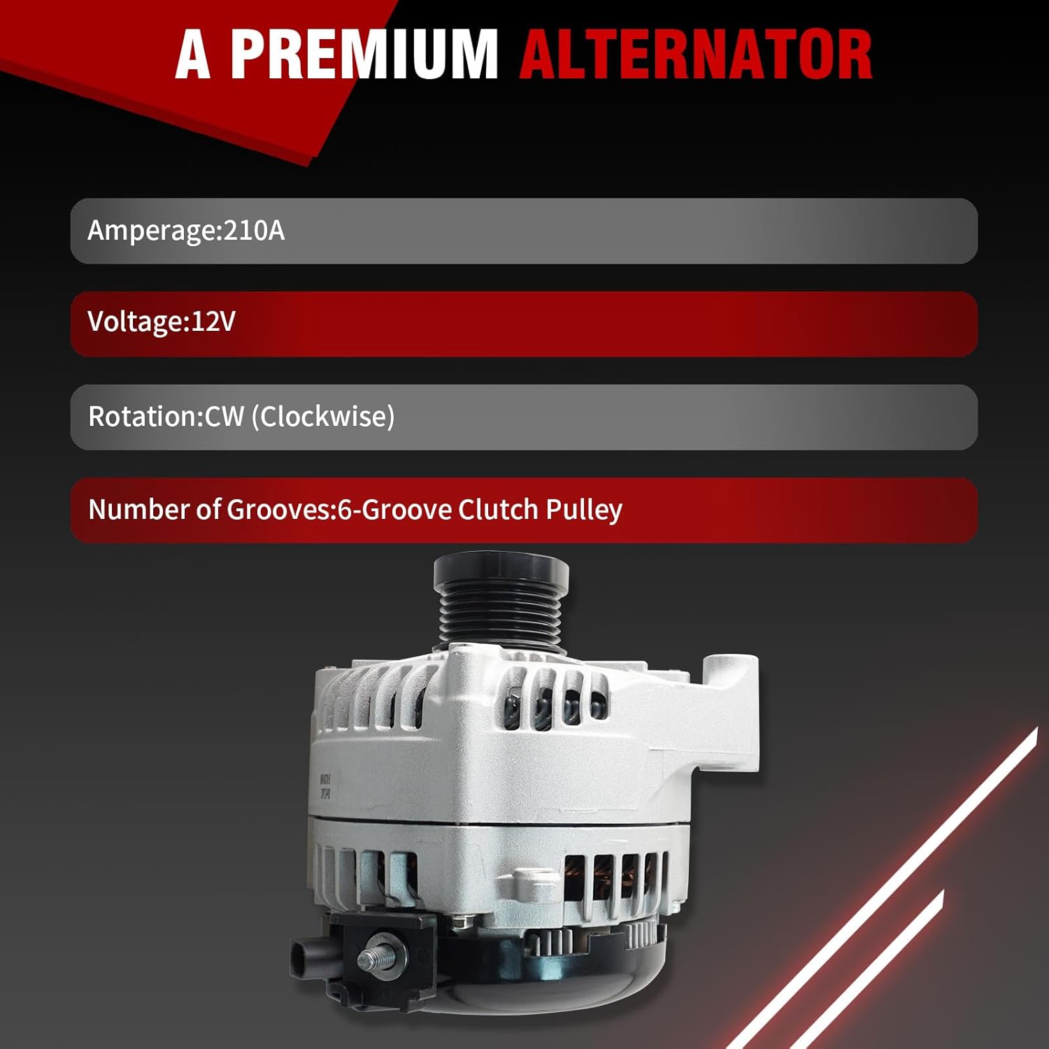 Alternator 14204N Compatible with BMW 228i 320i 328i 528i xDrive 328i GT xDrive 2014-2016 428i xDrive Gran Coupe X1 X3 X4 2015-2018 Z4 2013-2016 2.0L Replace 12317605061 12317605479 1042106400