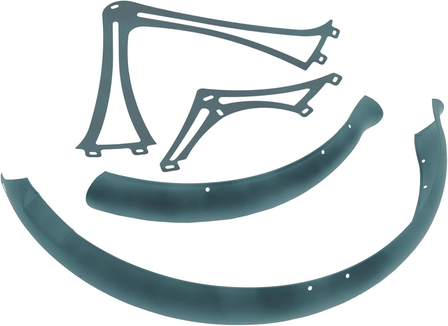 Tracer FD-Master 26'' x100mm Width Mud Guard, Mudguard Replacement for Master 26'' Wheel Size, Multiple Color Available. (Gray)