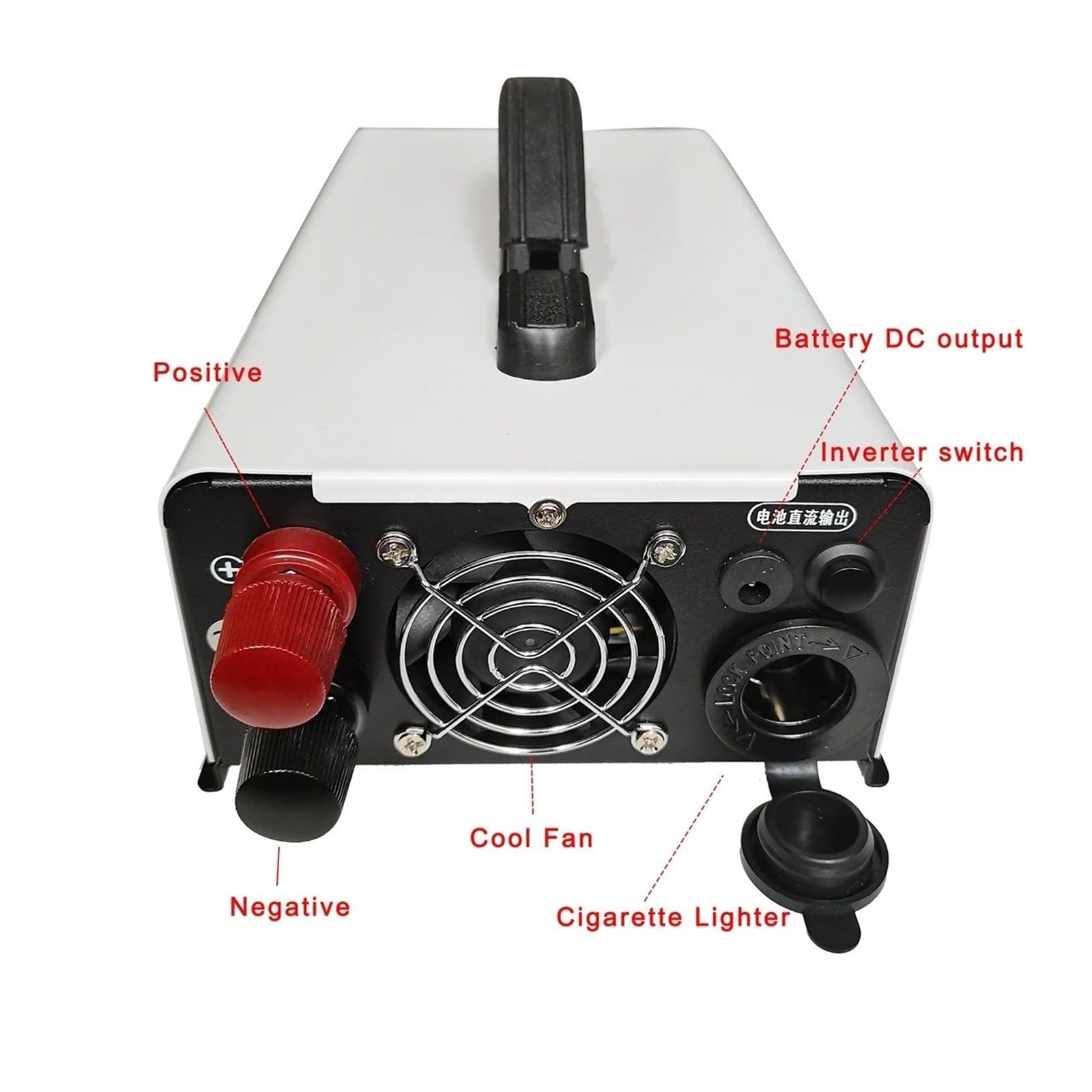 Convertidor inversor Corriente Inversor 12V 220V Banco Portátil Onda Sinusoidal para Pura Solar 3500W 1500W 24V DC 48V 60V AC220V 230v 110V Convertidor Coche