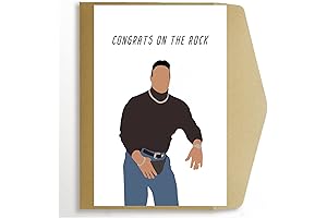 The Rock Engagement, Wedding, and Dwayne Johnson Card