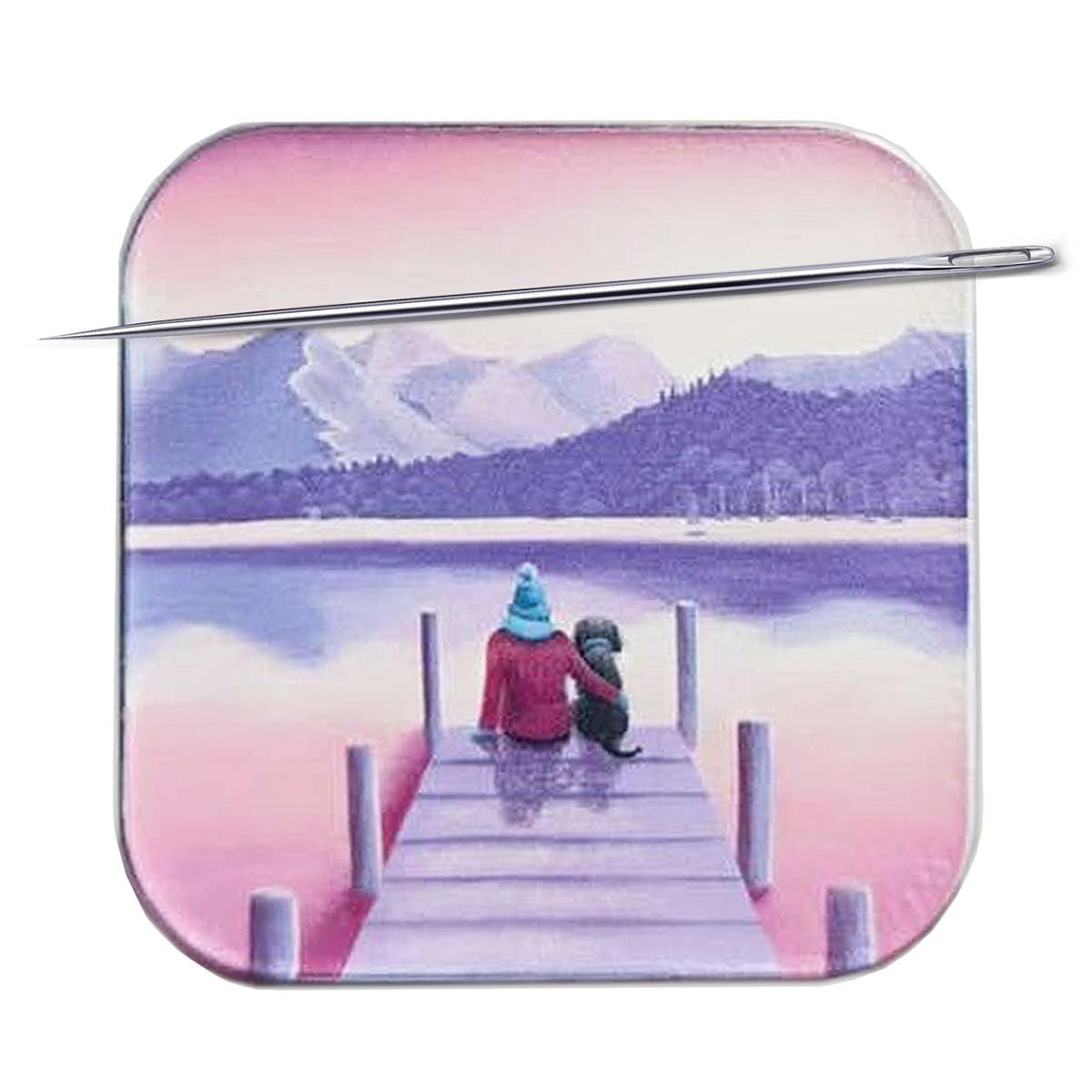 Bothy Threads - A Pawfect Place by The Water Needle Minder