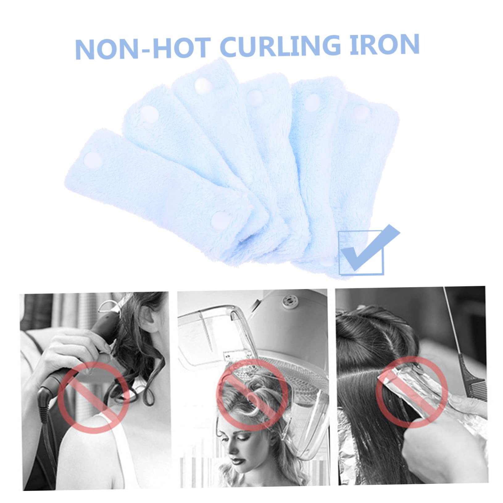 DOITOOL 30stücke Teiliges Fleece Lockenwickler Damen Hitzefreie Schlafwickler Für Einfaches Haarstyling Geeignet Für Haartypen