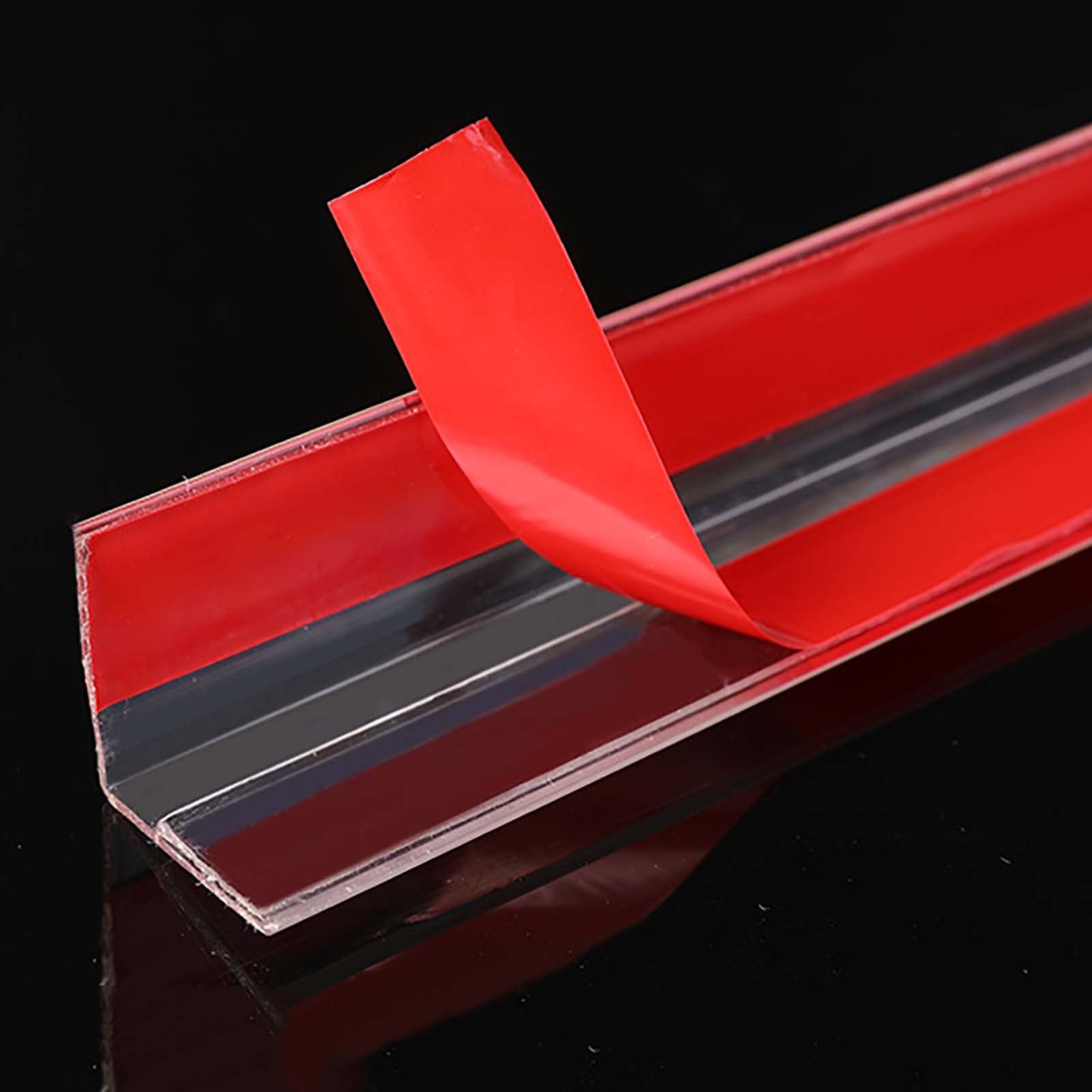 Protections de Bord et d'angle Bouclier d'angle de Protection de Bord, Protections d'angle en PVC Transparent et Durable, Facile à Installer, protège Les Bords des Murs Contre Les éclats de Peinture,