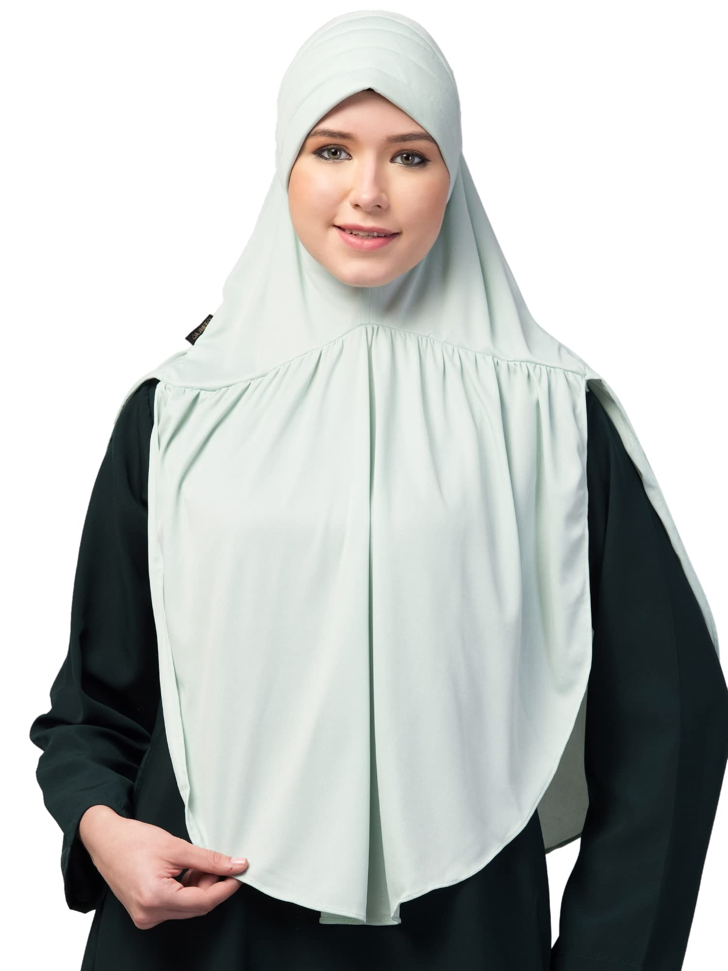gathered Instant Ready to Wear Prayer Hijab-image-21