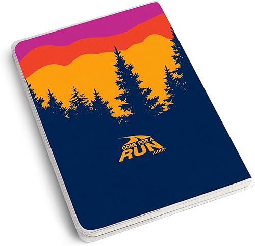 Miniatura 16 de Gone For a Run Diario para correr Agenda de correr día a día Corro para quemar lo loco Corre para quemar lo loco