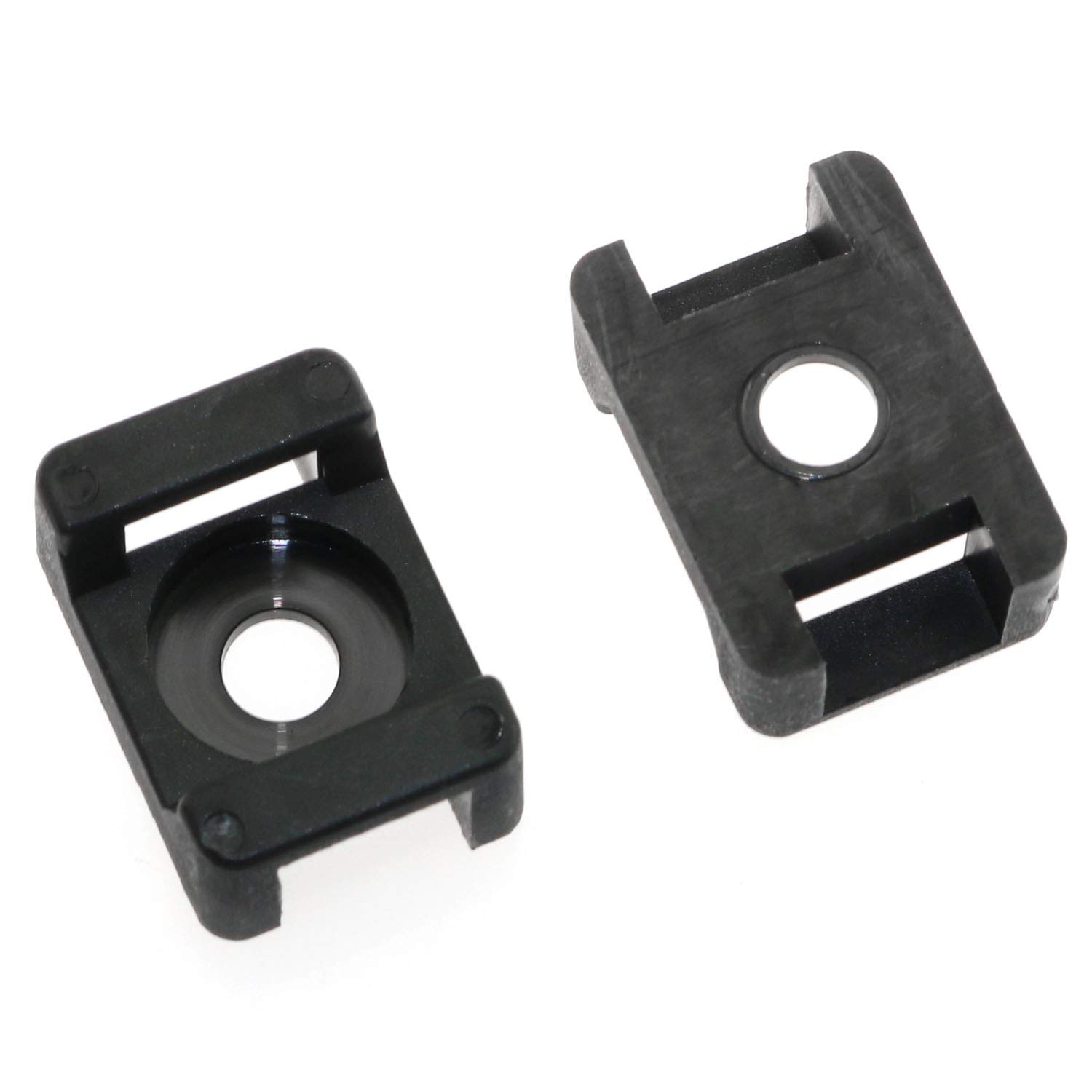 100x Fascetta Attacco A Vite Sella Supporti Per Cablaggio - Foto 3