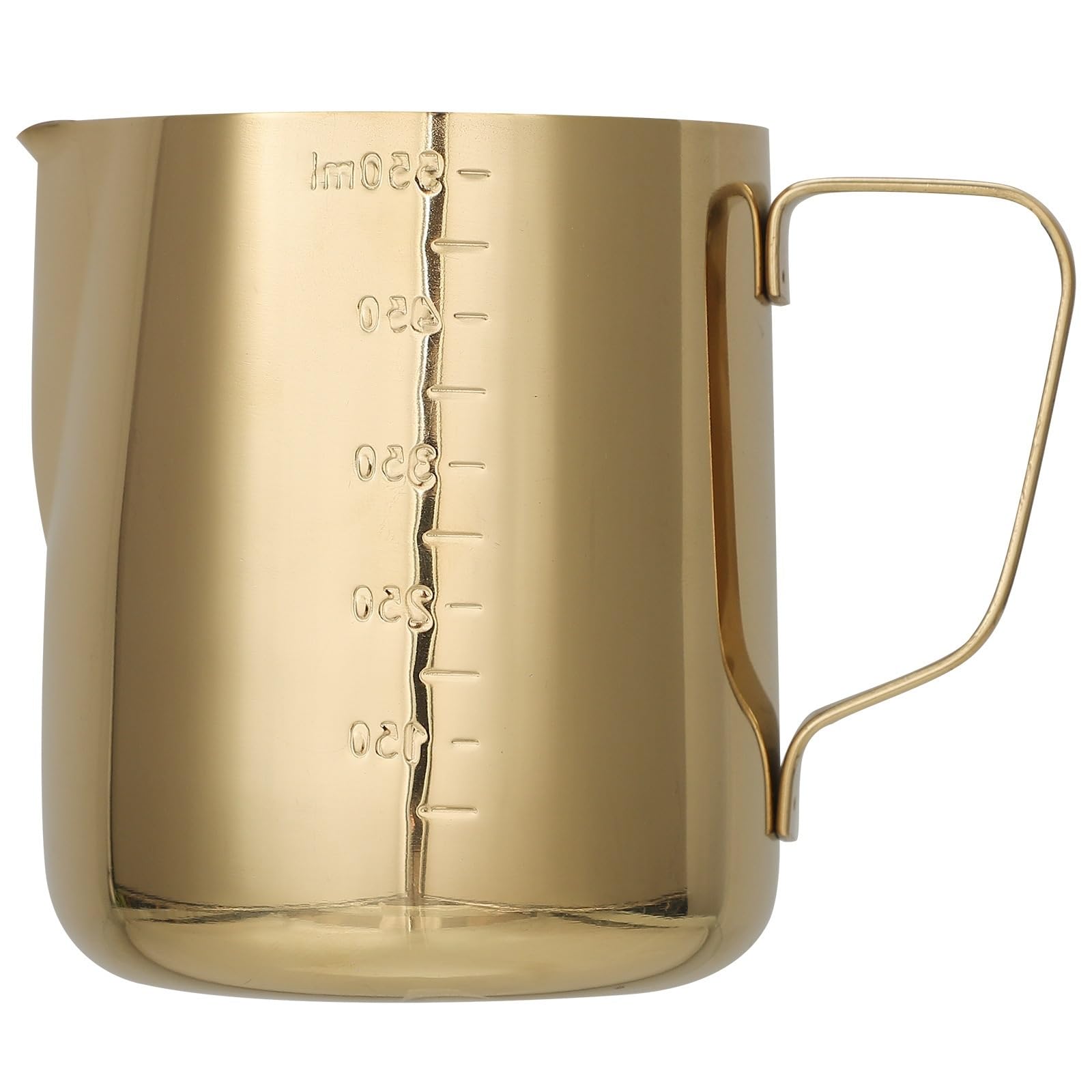 Taza de café concentrado, Espumador de leche graduado, tazas de café expreso, máquina de vapor, espuma de acero inoxidable, 2 uds. Para café
