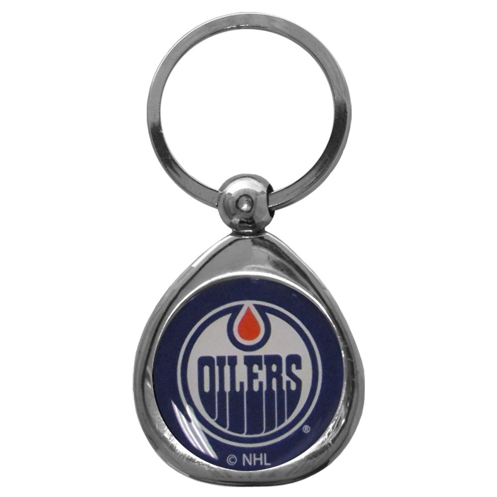 Siskiyou Sports NHL Fan Shop Edmonton Oilers Chrome Key Chain One Size Team Colors