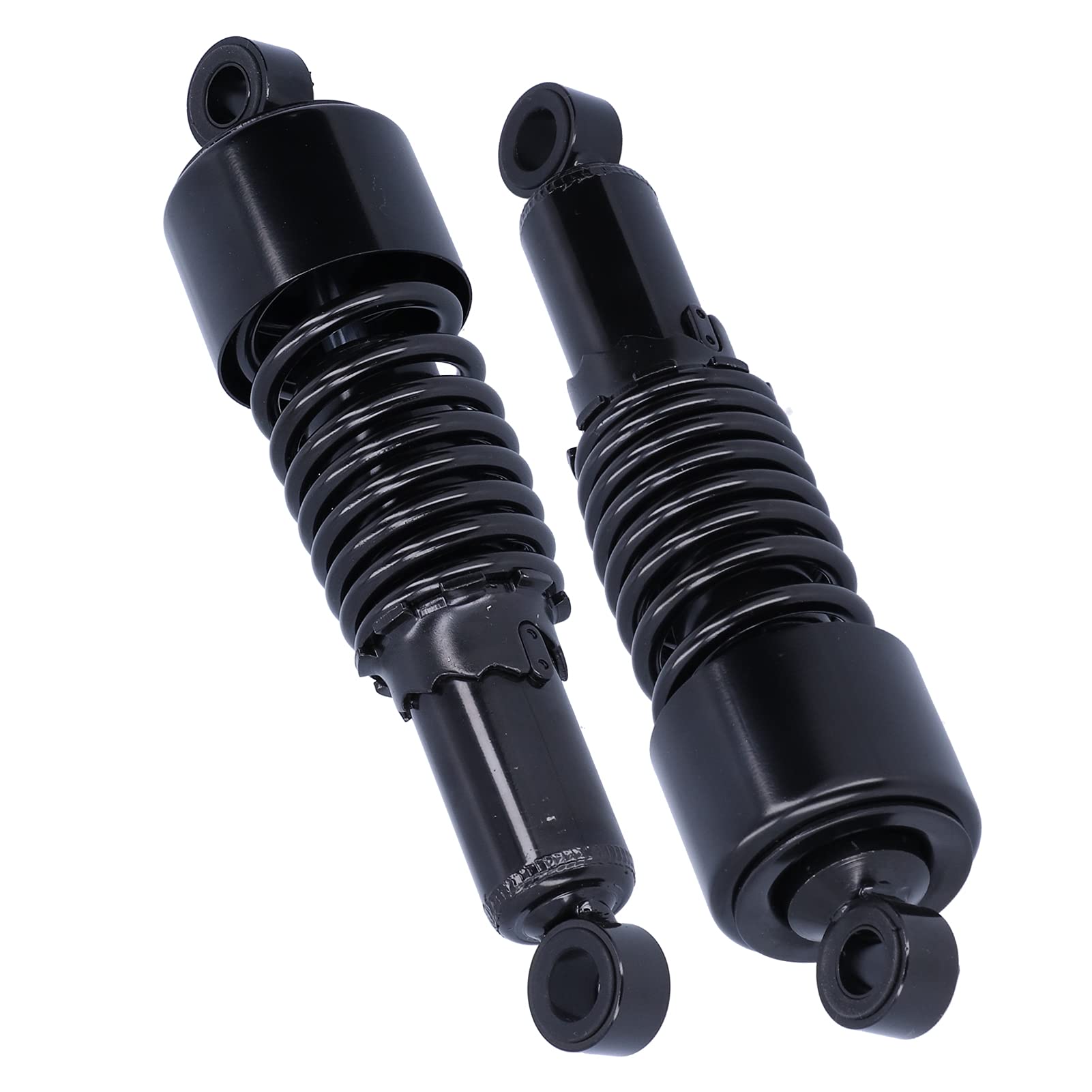 Dioche Zestaw Sprężyn Zawieszenia Para 10,5-calowych Amortyzatorów Motocyklowych do Amortyzatorów XL883, XL1200R, XL1200L, ze Stali Nierdzewnej