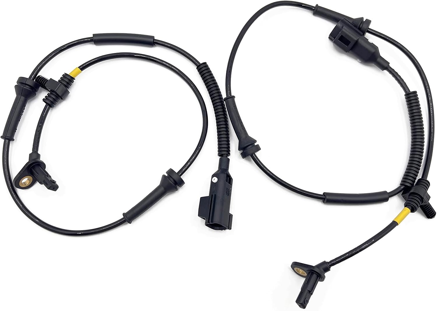 2Pcs Front Left and Right ABS Wheel Speed Sensor Compatible with Land Rover 2015-2019 Discovery Sport 2012-2019 Range Rover Evoque L4 2.0L Replaces LR024202 LR071974 BJ322B372AD ALS2740