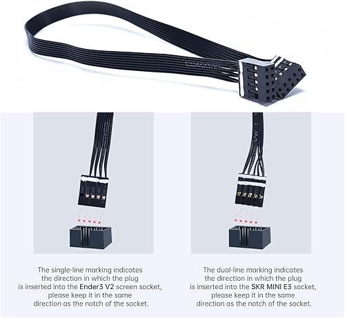 Miniatura 23 de BIGTREETECH SKR Mini E3 V3.0 Placa de control con TMC2209 UART actualización 32Bit 3D impresora placa silenciosa para Ender 3, Ender3 Pro, Ender-3