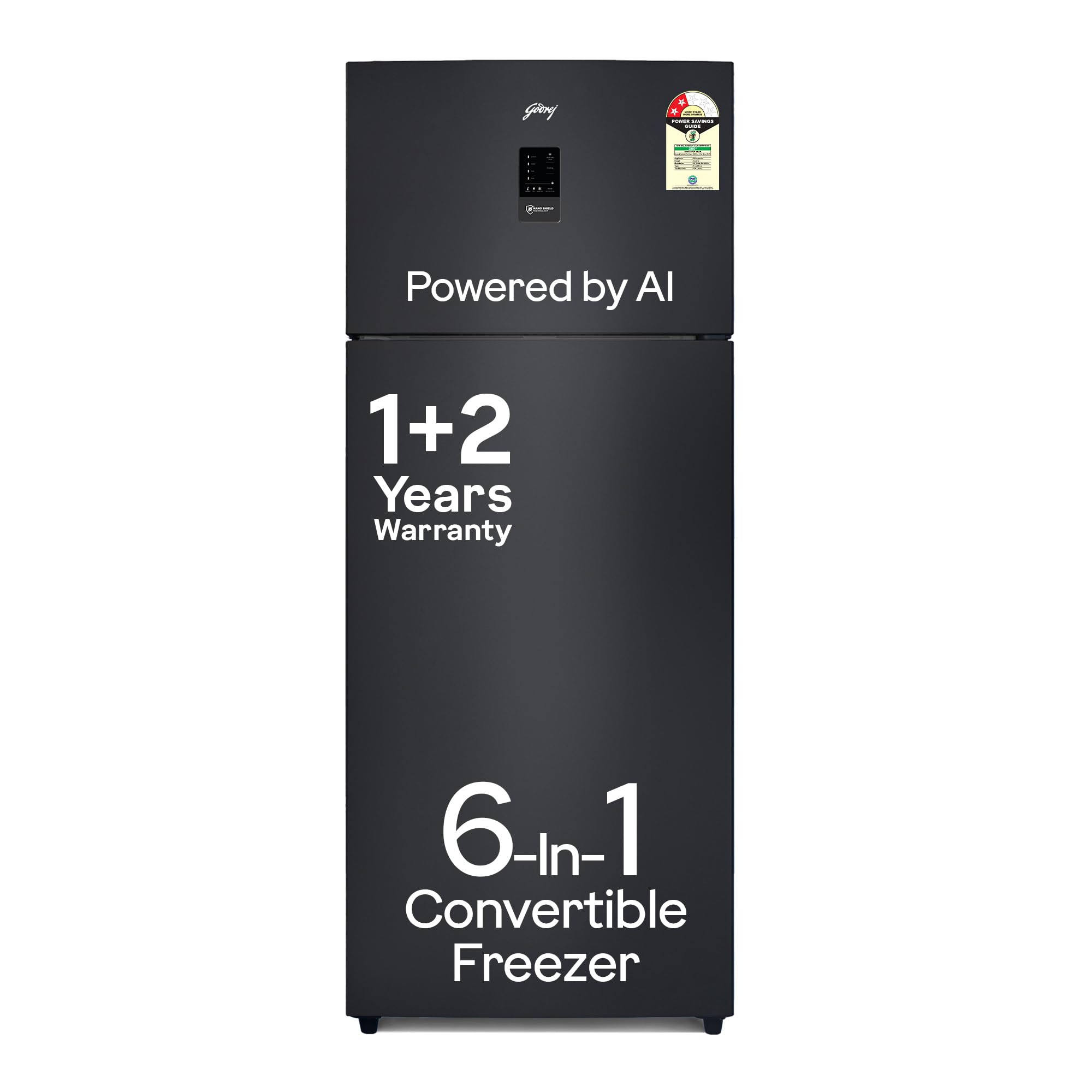 Godrej RT EONREGALIS 517B RCI Inverter Frost Free Double Door Fridge