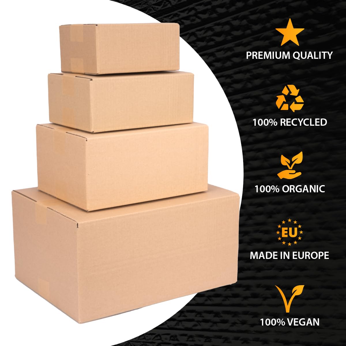 verpacking Scatole pieghevoli 600 x 600 x 600 mm Marrone (misure interne 588 x 586 x 579 mm) KK 122 a 2 strati Cartone per spedizione grande DHL DPD GLS Hermes cartone robusto (150 pezzi)
