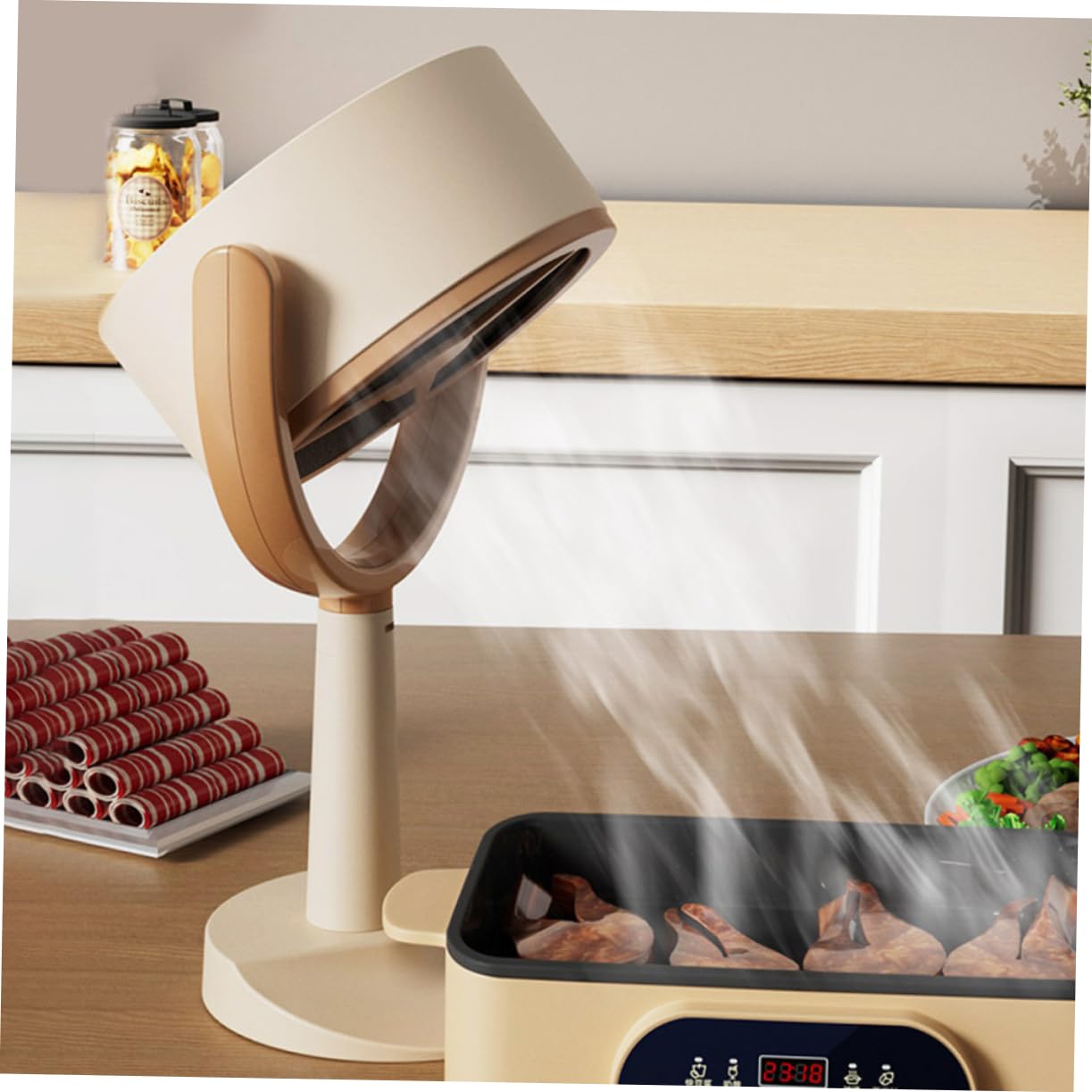 Extractor De Aire Para Cocina Compacto Campana Extractora Pequeña Fácil De Instalar