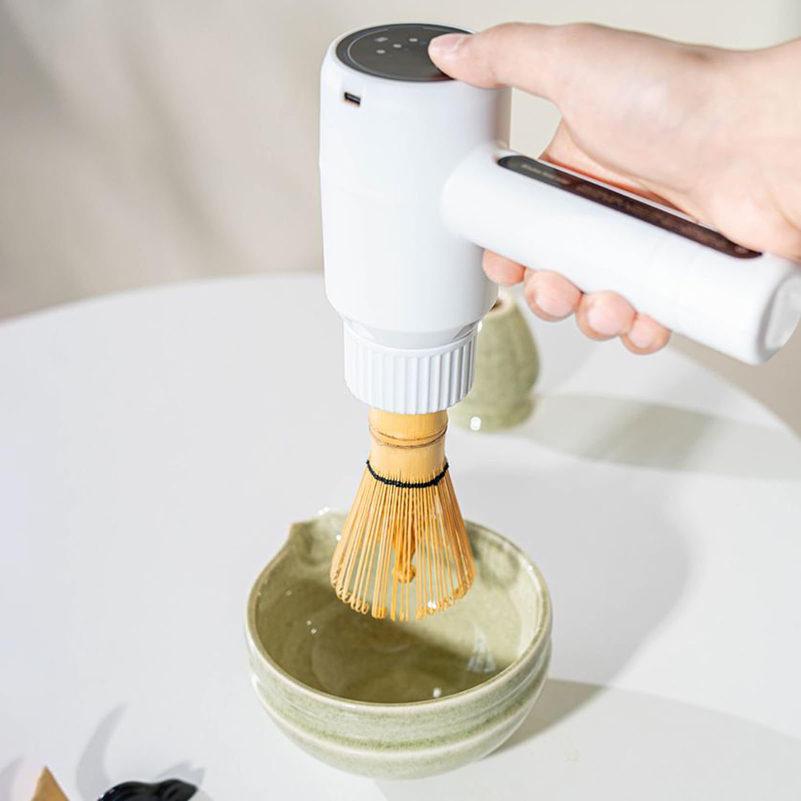 Fouet à Fouet Électrique pour Thé Vert