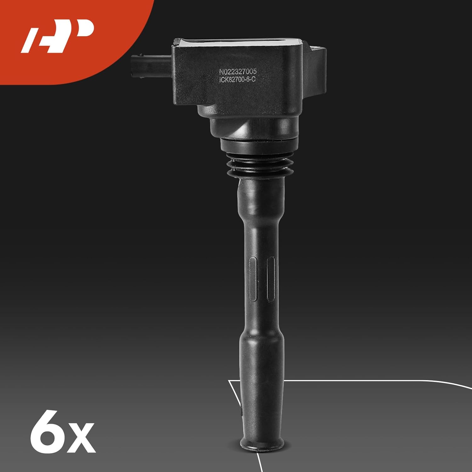 A-Premium Set of 12 Ignition Coil Pack and Iridium Spark Plugs Compatible with Ford F-150 2018-2023, Explorer 2020-2023, Edge 2019-2023, Bronco, Police Interceptor Utility & Lincoln Aviator, Nautilus