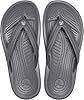 Crocs Unisex Crocband Flip Flip Flops, Slate Grey Smoke, 8 UK Men/ 9 UK Women #2