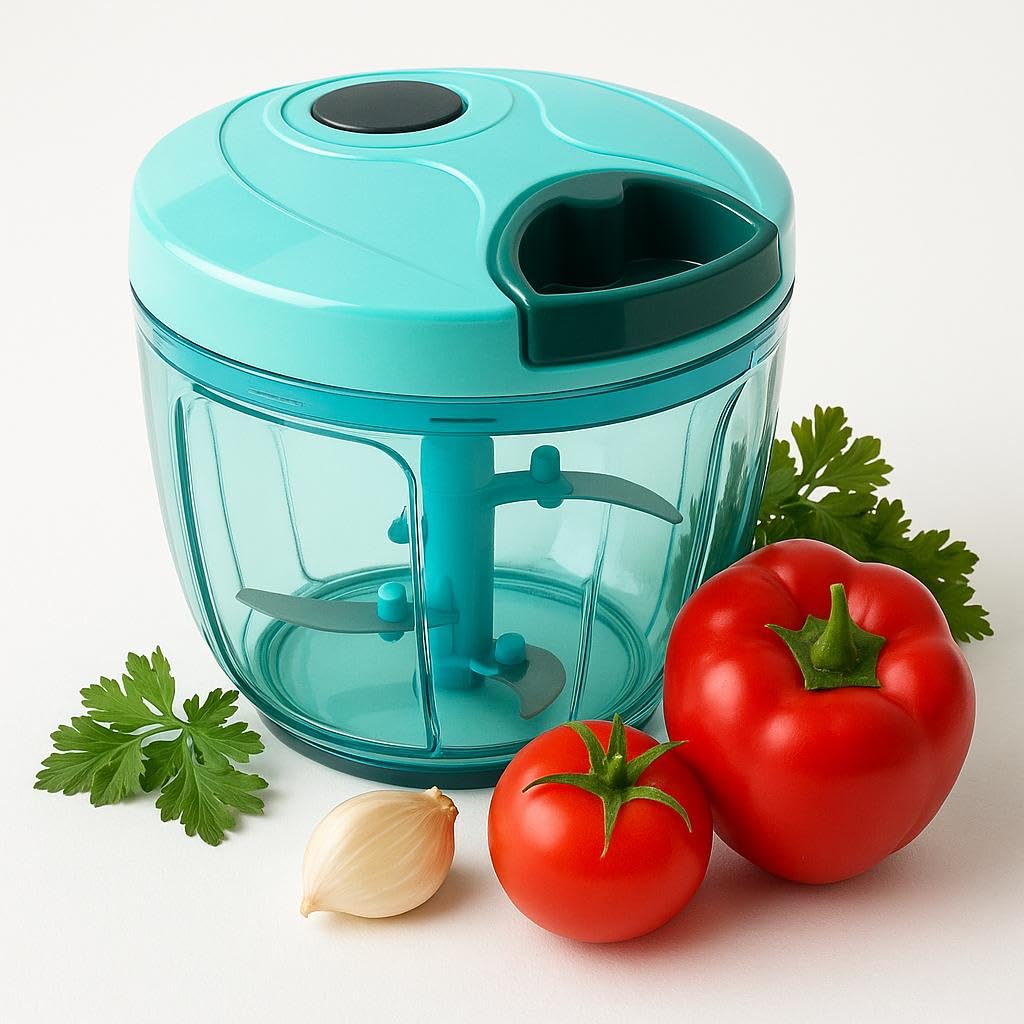 AppliSmart 2-in-1 Manual Vegetable Chopper