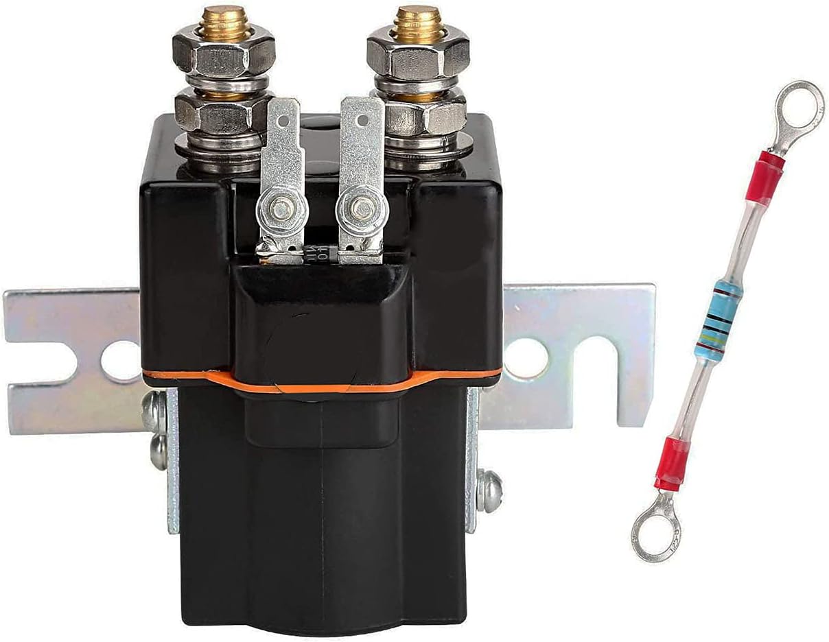 Golf Cart Solenoid,48V, 4 Terminal Solenoid Coil for Club Car DS Precedent Electric carts | SW80-2028P Replace#101908701
