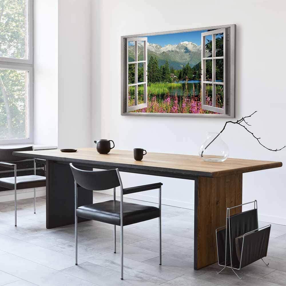 Tableau Acoustique Mer Noir Et Blanc 120x80 Cm - Isolation Phonique, Impression Toile, Déco Bureau Ou Salon - 6
