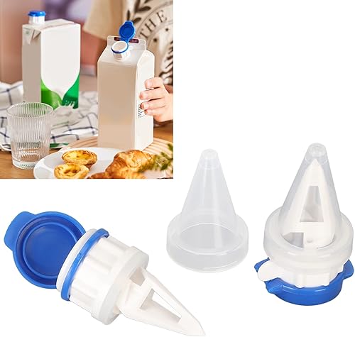 Miniatura 3 de 2 vertedores de leche superior, vertedores de botellas de leche, vertedores de botella de licor, botellas de licor, cartón, bebidas, vino, cóctel,