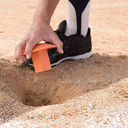 Image of Champion Sports Orange Rubber Baseball Anchor Plug - Heavy-Duty Molded Base Plug