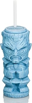 Game of Thrones Geeki Tikis The Night King Tumbler | Official Collectible Plastic Tiki Style Cup With Lid | Holds 25 Ounces