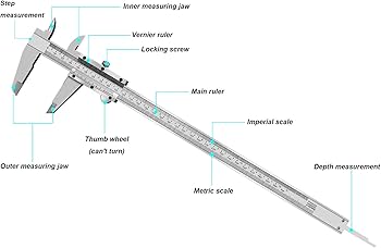 Vernier Caliper Types, Parts, And Working Principle Vernier, 52% OFF