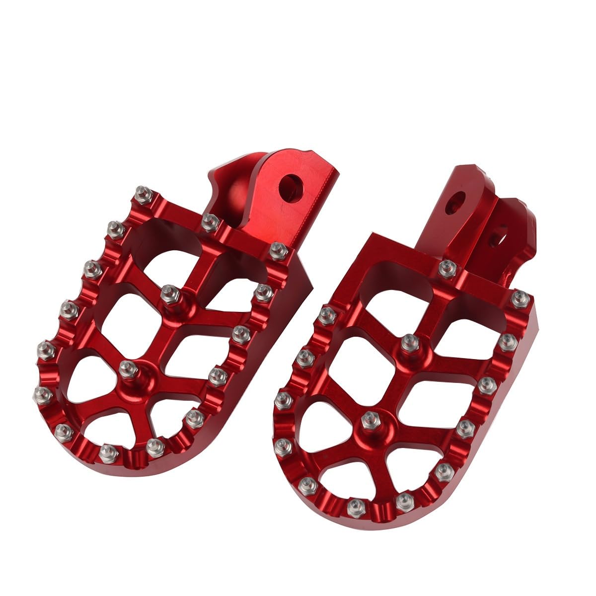 Repose-Pieds Moto Tout-Terrain pour Randonnées KLX230S Rouge