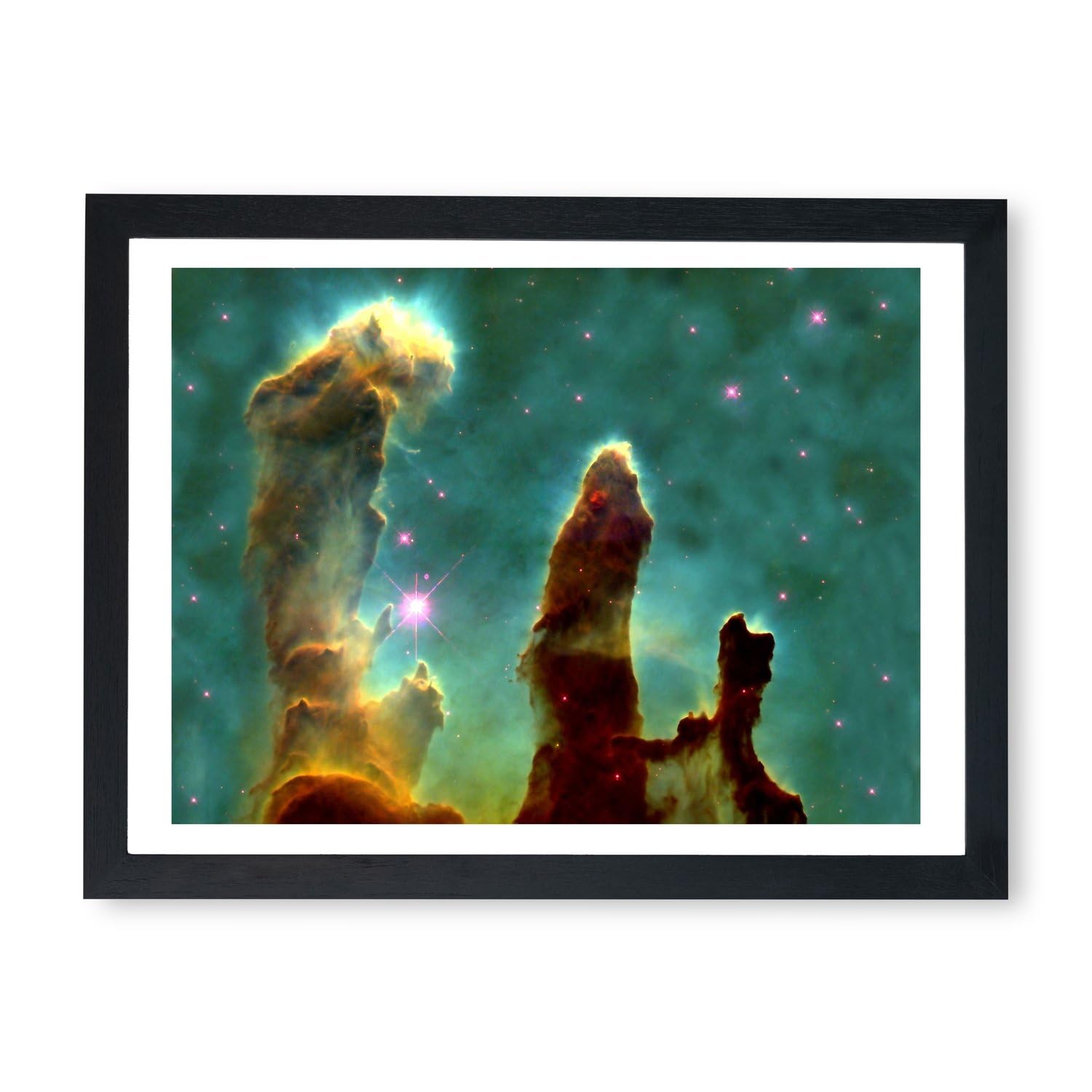 Petite affiche encadrée Eagle Nebula Spiffing Prints Hubble - 7