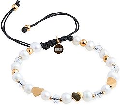 Bracelet for all women | Women's gifts | Original gifts for communion | Girls' bracelets | Women's bracelets made of pearls, stainless steel and 18K gold