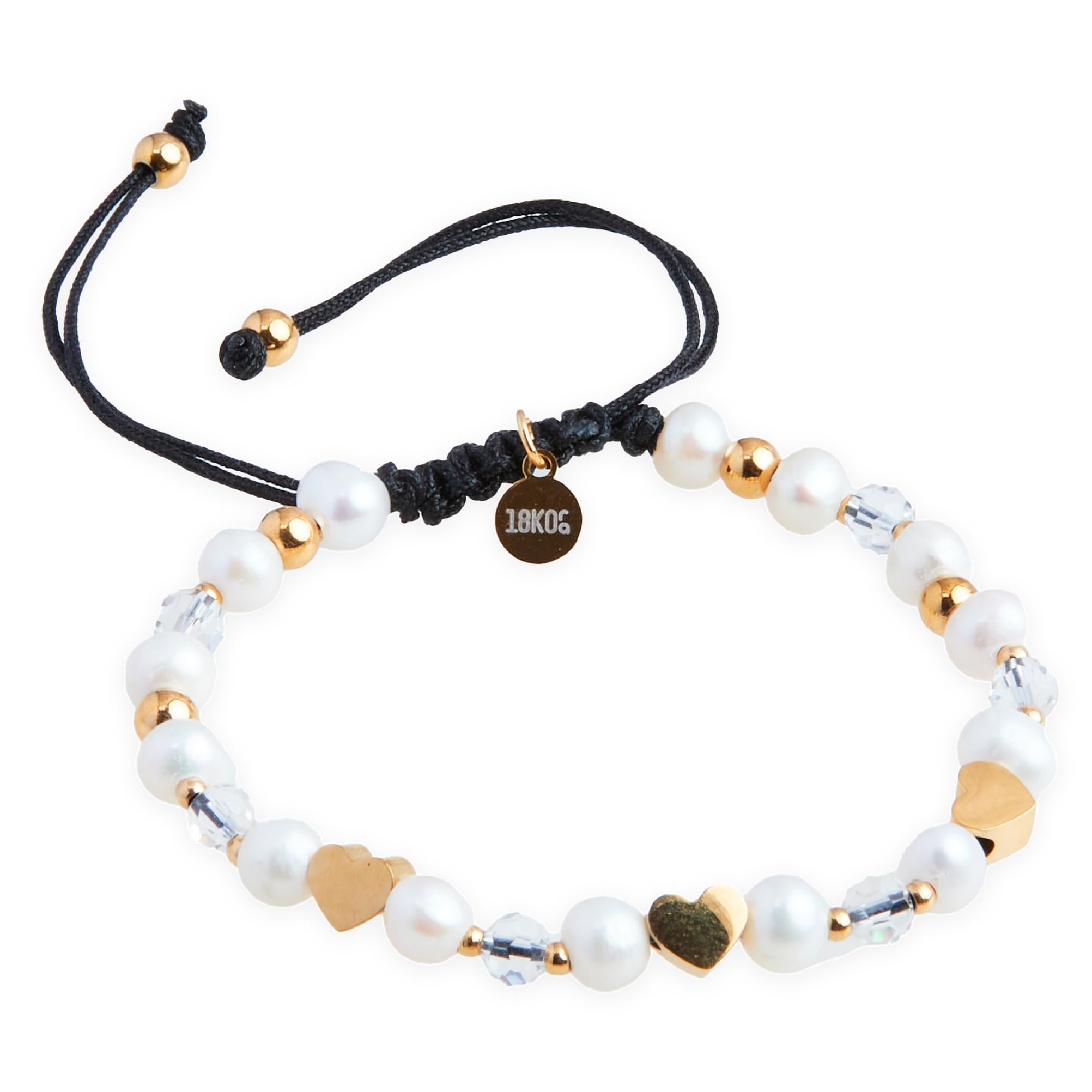 Pulseras Mujer, Pulsera para Todas las Mujeres, Acero Inoxidable 304, Ajustable y Apta para Pieles Sensibles, Baño de Oro 18K, 10 Diseños, Regalo Elegante con Joyero Incluido