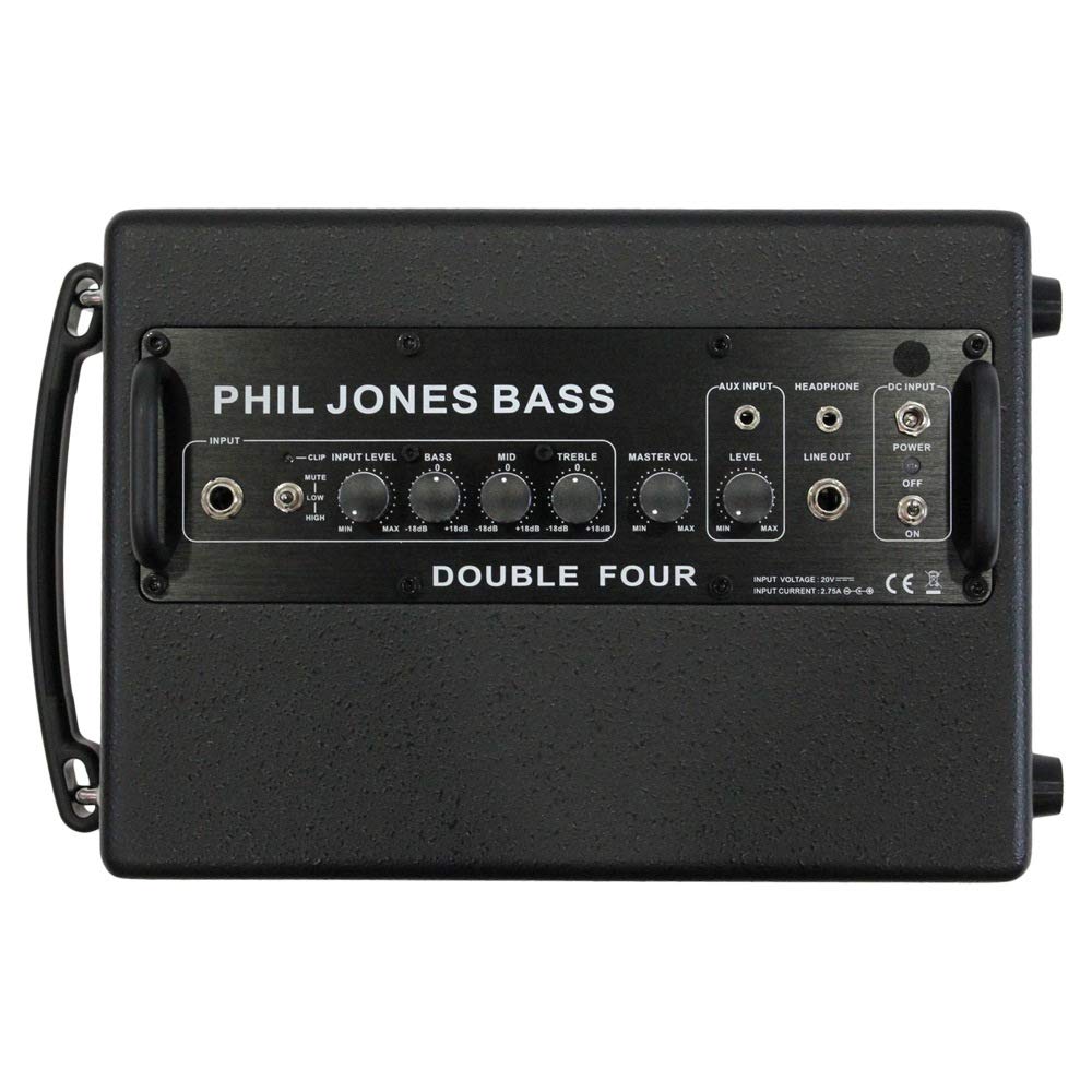 Amazon.co.jp: Phil Jones Bass (PJB) Double Four Black ベース