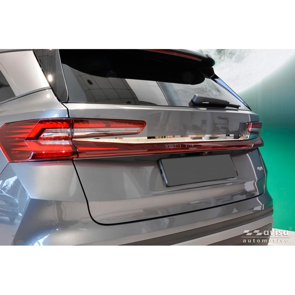 Avisa Chrome Stainless Steel Tailgate Trim compatible with Skoda Kodiaq II (PS7) 2024-