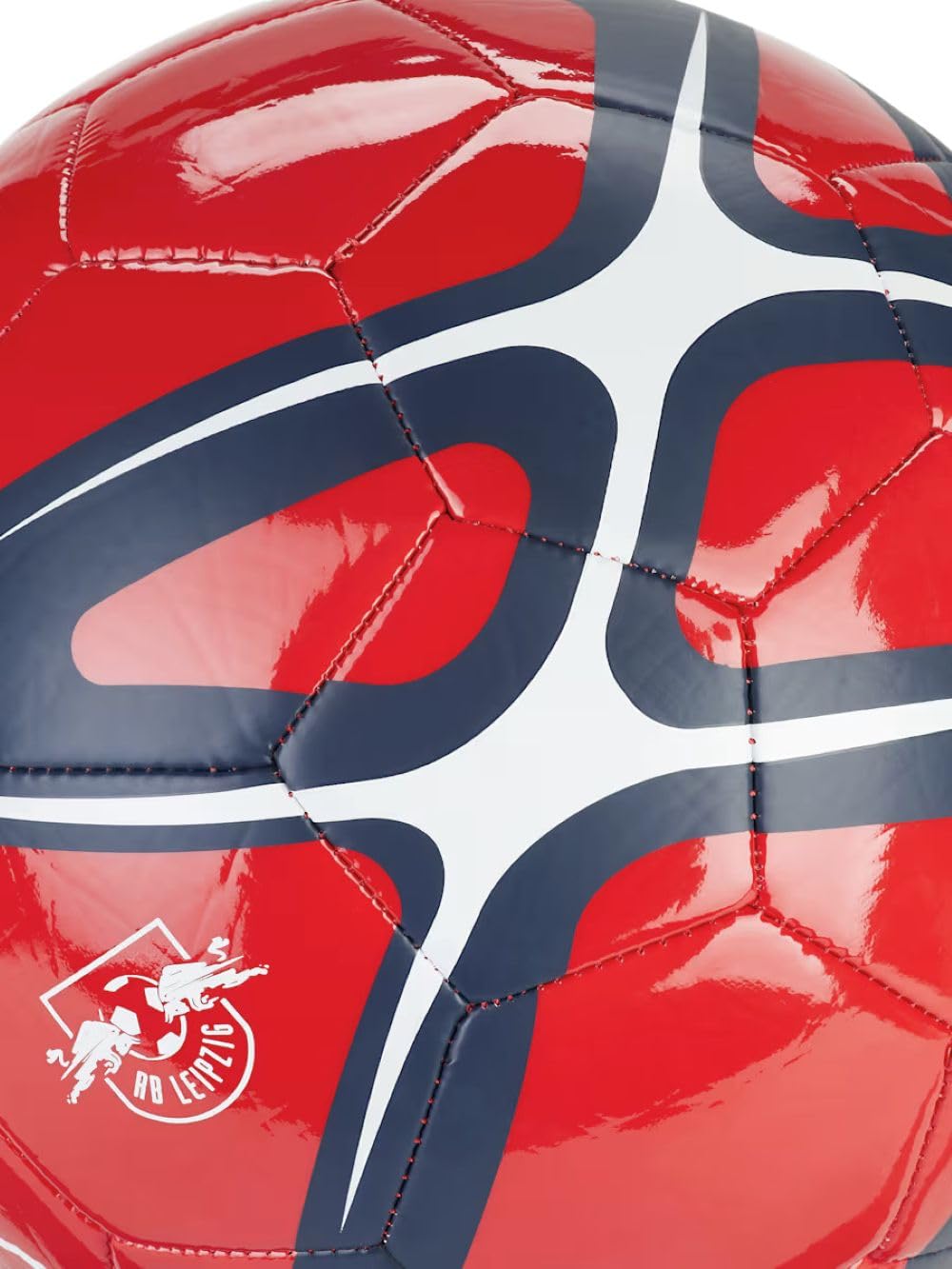 RB Leipzig Fußball - Culture - Gr. 5 rot-Navy | Ball | RBL - Plus Aufkleber Wir lieben Fußball