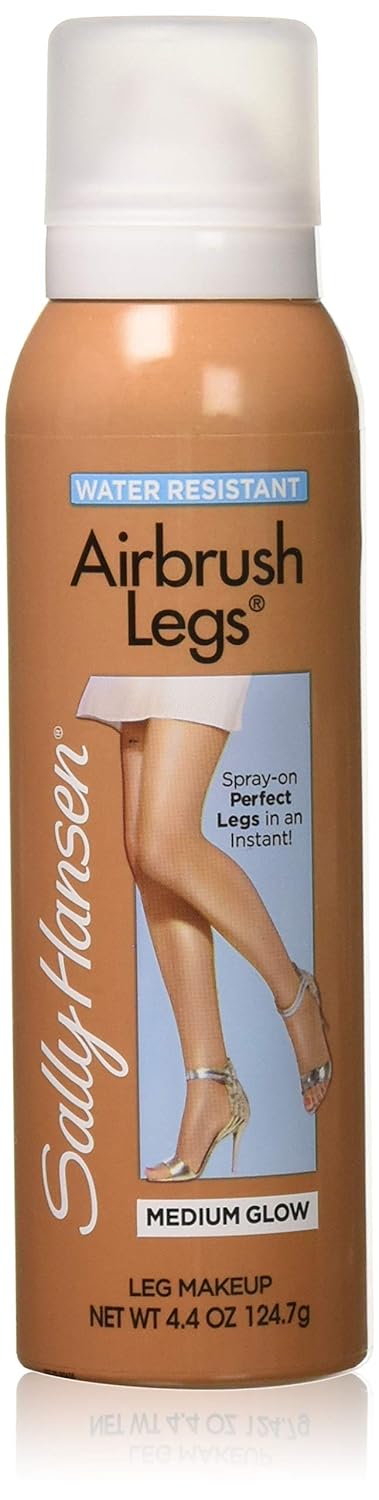 Sally Hansen Airbrush Legs Leg Makeup, Medium Glow, 4.4 oz, Pack of 4