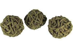 A&B Home Set of 3 Cole Twine Decorative Rope Balls