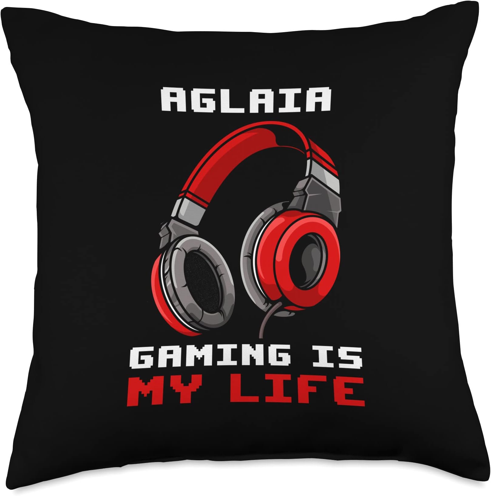 Aglaia - Gaming Is My Life - Personalized Throw Pillow