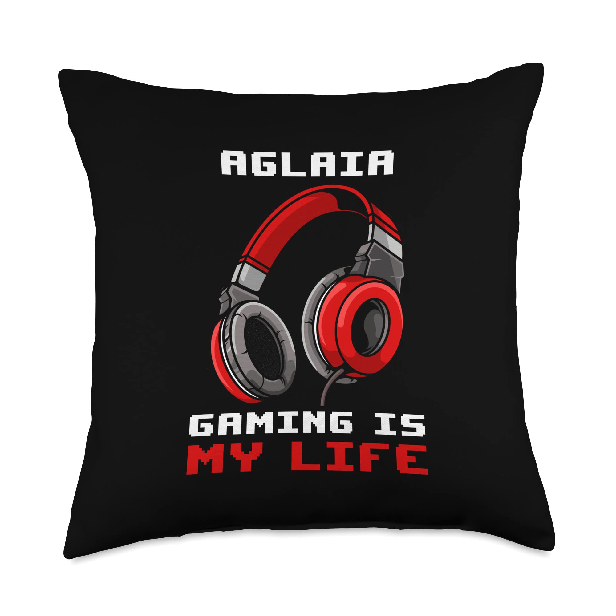 Aglaia - Gaming Is My Life - Personalized Throw Pillow