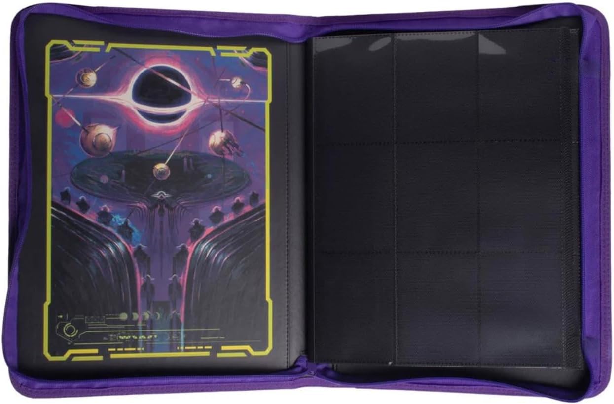 Ultra PRO Magic: The Gathering - 9-Pocket Premium Zippered PRO-Binder - Edge of Eternities (Sothera, the Supervoid)