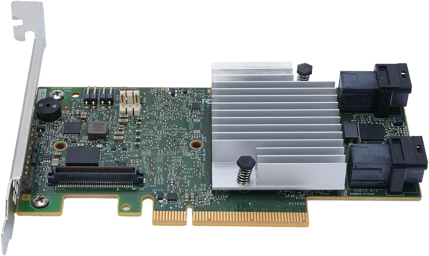 ciciglow LSI 9362 8I SAS RAID Module, 2GB Cache RAID Controller Card, PCI Express 3.0 RAID Expander Card Supports RAID 0 1 5 6 10 50 60, 12Gbps Data Transfer Rate
