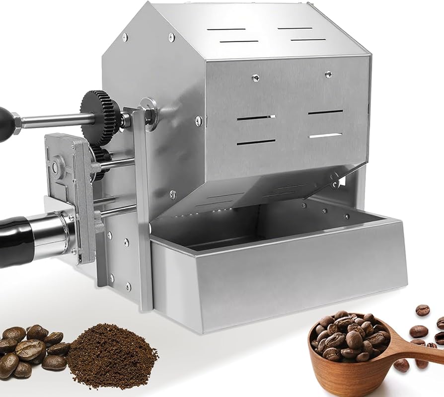 Amazon.co.jp : Kurflo コー ヒー 焙煎機 5L 大容量 直火式 小型焙煎機