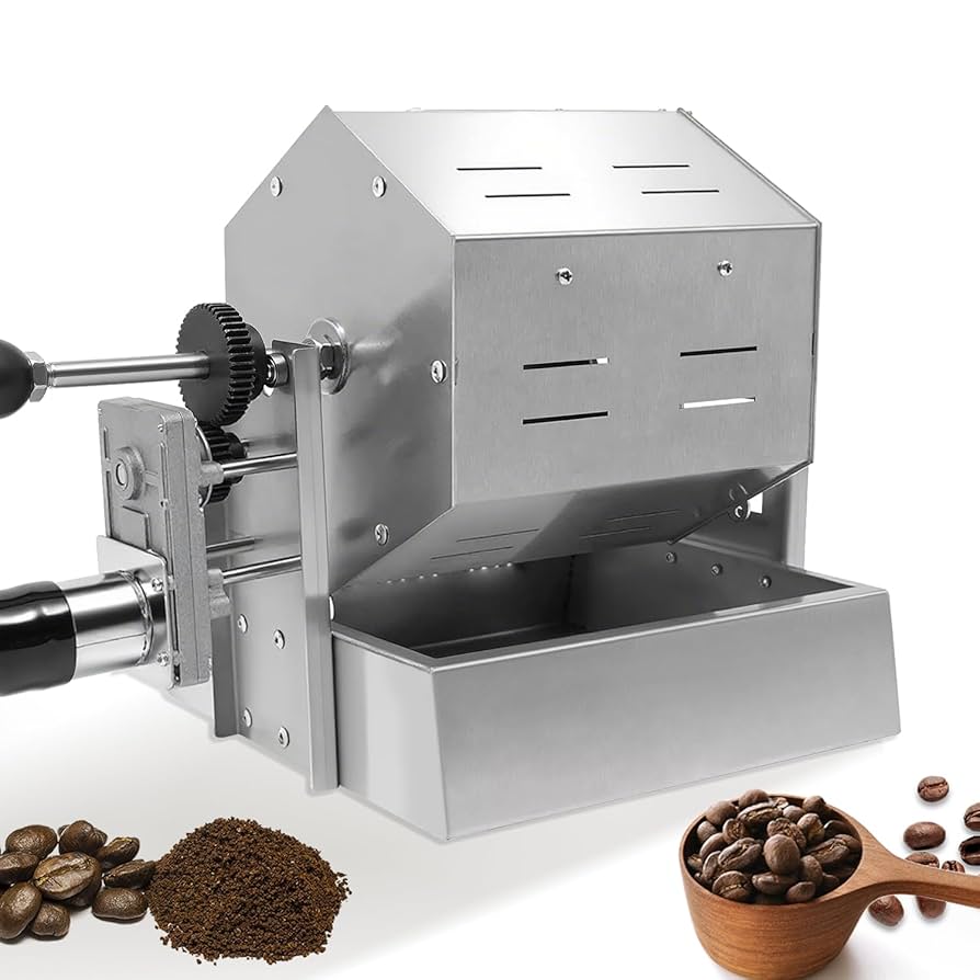 Amazon | Kurflo コー ヒー 焙煎機 5L 大容量 直火式 小型焙煎機