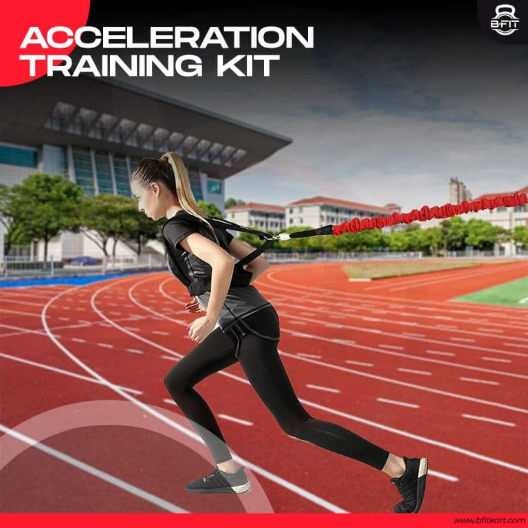 B Fit Vertical Jump Trainer/Running Training Kit/Acceleration Agility Kit (Acceleration Agility Set) 4