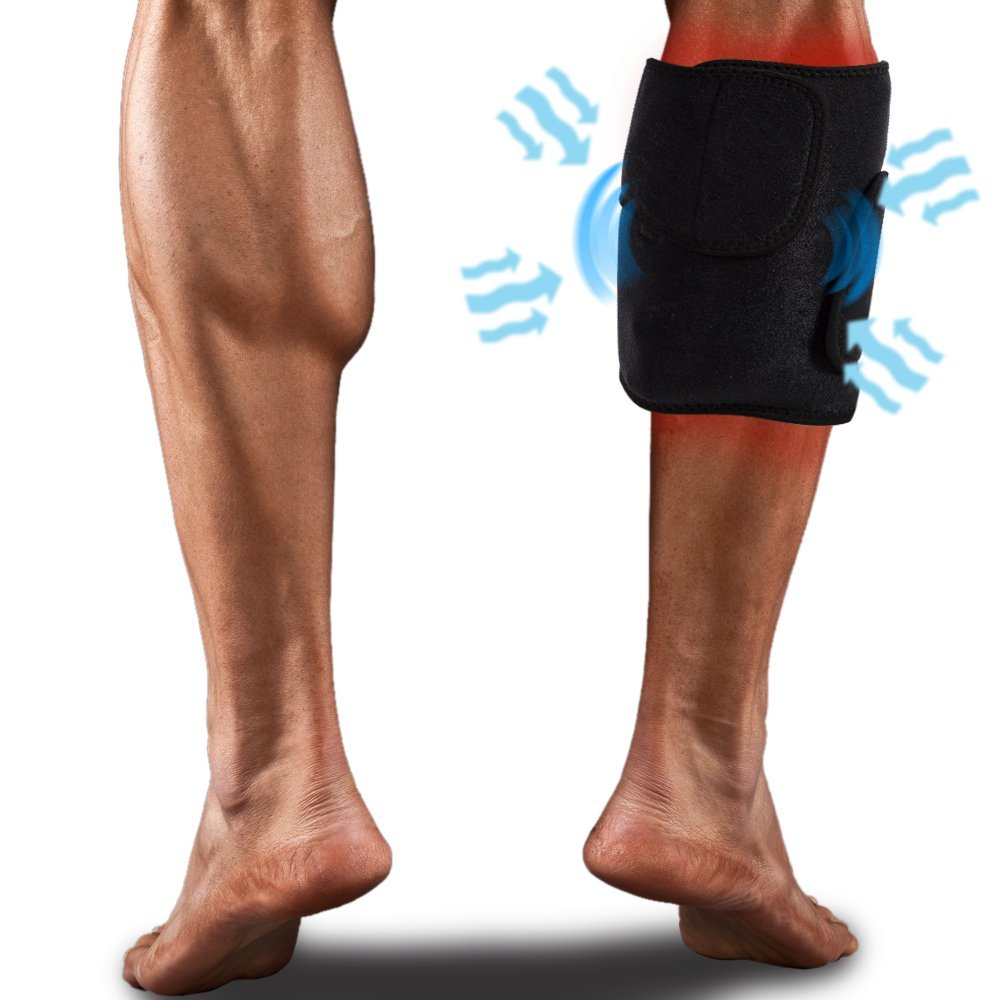 Light Weight Compression Gel Wrap For CALF Pain Relief. Reusable Cyro